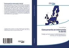 Capa do livro de Concurrentie en interventie in de EU 