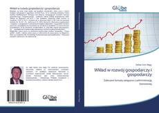 Buchcover von Wkład w rozwój gospodarczy i gospodarczy
