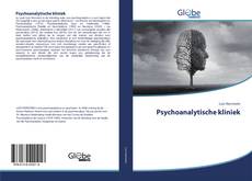 Capa do livro de Psychoanalytische kliniek 