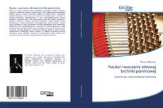 Buchcover von Nauka i nauczanie zdrowej techniki pianinowej