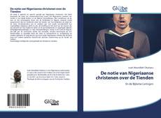 Bookcover of De notie van Nigeriaanse christenen over de Tienden