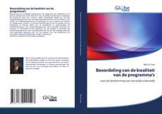 Bookcover of Beoordeling van de kwaliteit van de programma's