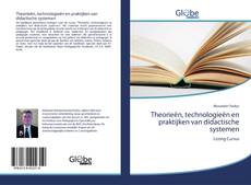 Theorieën, technologieën en praktijken van didactische systemen的封面