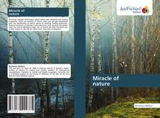 Capa do livro de Miracle of nature 