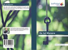 Bookcover of De tal Manera