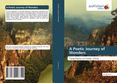 Capa do livro de A Poetic Journey of Wonders 