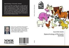 Portada del libro de Splanchnology of Domestic Animals