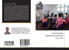 Buchcover von Educational psychology