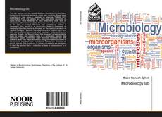 Capa do livro de Microbiology lab 