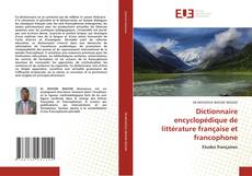 Couverture de Dictionnaire encyclopédique de littérature française et francophone
