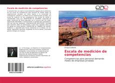 Buchcover von Escala de medición de competencias