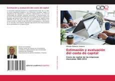 Portada del libro de Estimación y evaluación del costo de capital