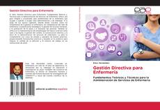 Couverture de Gestión Directiva para Enfermería