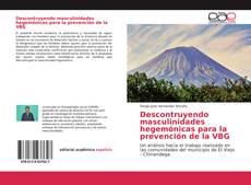 Portada del libro de Descontruyendo masculinidades hegemónicas para la prevención de la VBG