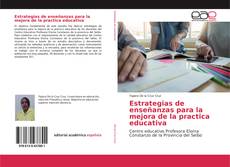Buchcover von Estrategias de enseñanzas para la mejora de la practica educativa