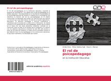 El rol de psicopedagogo kitap kapağı