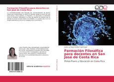 Buchcover von Formación Filosófica para docentes en San José de Costa Rica