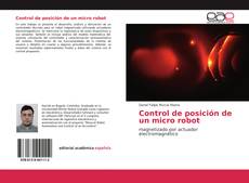 Portada del libro de Control de posición de un micro robot