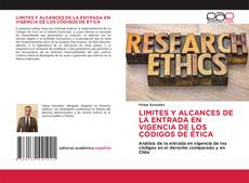 Buchcover von LIMITES Y ALCANCES DE LA ENTRADA EN VIGENCIA DE LOS CÓDIGOS DE ÉTICA