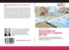 Capa do livro de Efectividad de aplicación y registro del IVA 