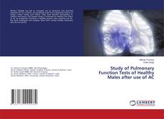 Buchcover von Study of Pulmonary Function Tests of Healthy Males after use of AC