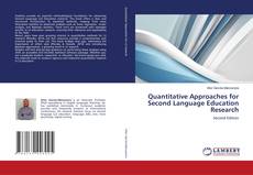 Buchcover von Quantitative Approaches for Second Language Education Research