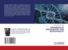 Buchcover von HANDBOOK OF BIOCHEMISTRY AND BIOTECHNOLGY