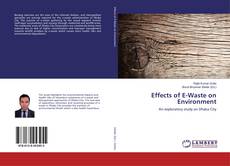 Couverture de Effects of E-Waste on Environment