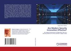 Copertina di Are Modern Security Innovation Effective?