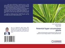 Copertina di Potential hyper accumulator plants