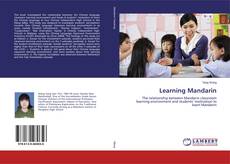 Portada del libro de Learning Mandarin