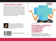 Portada del libro de Creencias y actitud a la matemática asociado al rendimiento académico