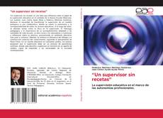 Couverture de “Un supervisor sin recetas”