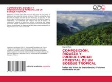 Copertina di COMPOSICIÓN, RIQUEZA Y PRODUCTIVIDAD FORESTAL DE UN BOSQUE TROPICAL