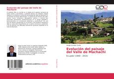 Copertina di Evolución del paisaje del Valle de Machachi