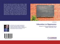 Education vs Oppression kitap kapağı