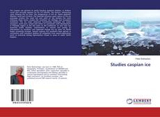 Capa do livro de Studies caspian ice 