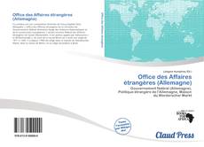 Bookcover of Office des Affaires étrangères (Allemagne)