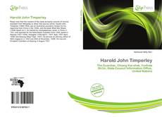 Buchcover von Harold John Timperley