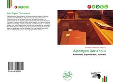 Copertina di Alectryon Coriaceus
