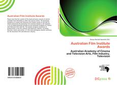 Portada del libro de Australian Film Institute Awards