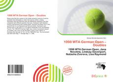 Copertina di 1998 WTA German Open – Doubles