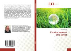 L'environnement et le climat kitap kapağı