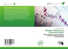 Copertina di Master of Business Communication