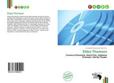 Copertina di Ebba Thomsen