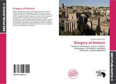 Gregory of Antioch kitap kapağı