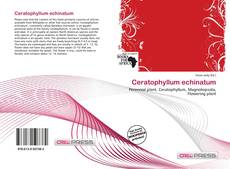 Capa do livro de Ceratophyllum echinatum 