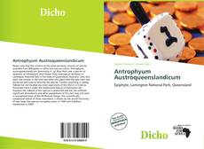 Capa do livro de Antrophyum Austroqueenslandicum 