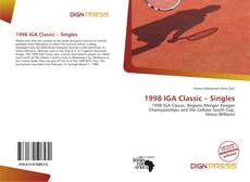 Couverture de 1998 IGA Classic – Singles