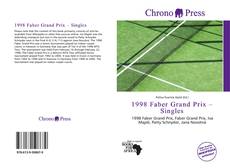 Buchcover von 1998 Faber Grand Prix – Singles